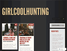 Tablet Screenshot of girlcoolhunting.com